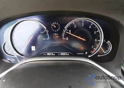 2019 BMW 740I из США, поврежденный, VIN WBA7E2C59KB454433